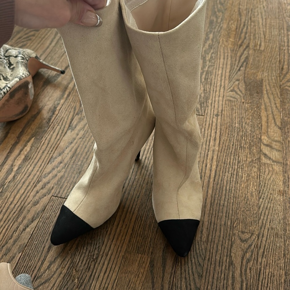 Raye suede boots